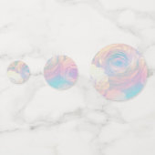 Confettis Modèle floral (Derrière)