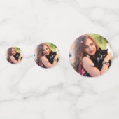 Confettis Moderne Ajoutez Votre Propre Image 2 Photo Personn (Devant)