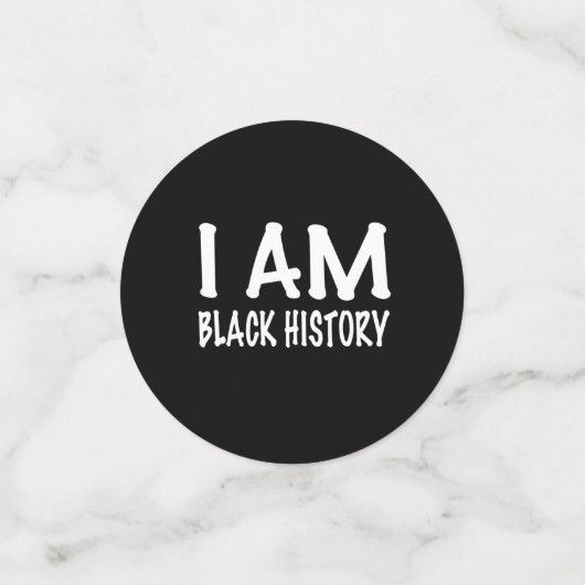 Confettis Mois de l'histoire des Noirs (Petit recto)