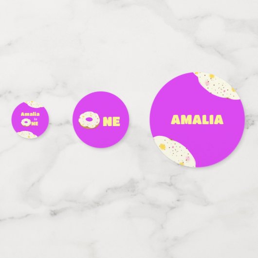 Confettis Mon beignets (Derrière)