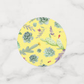 Confettis Motif Cactus 9 (Petit recto)