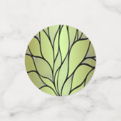 Confettis Motif Créatif Vert Olive (Petit recto)