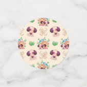 Confettis Motif de chien adorable (Petit recto)