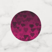 Confettis Motif de coeur 18 (Petit recto)