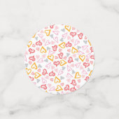 Confettis Motif de coeur 26 (Petit recto)