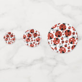 Confettis Motif De Ladybugs, Mignons Ladybugs, Red Ladybugs (Derrière)