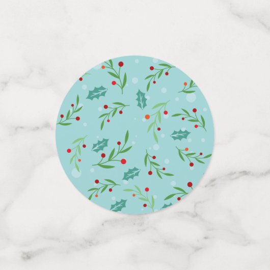 Confettis Motif de Noël 126 (Petit recto)