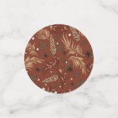 Confettis Motif de Noël, Pine Snow 8 (Petit recto)