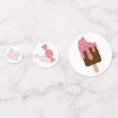 Confettis Motif de salades et douceurs (Devant)