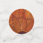 Confettis Motif de tournesol Abstrait (Petit recto)