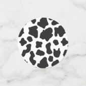 Confettis Motif de vache de pays (Petit recto)