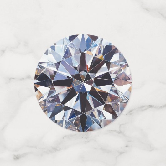 Confettis Motif diamant (Petit recto)