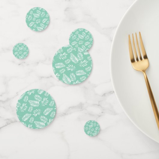 Confettis Motif feuille 14 (Groupe)