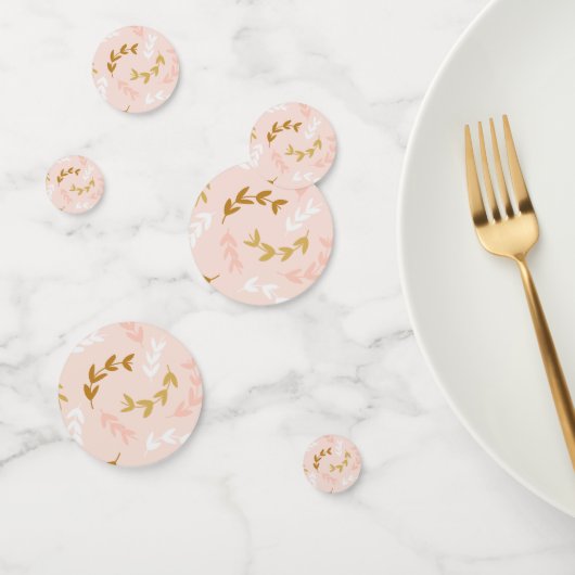 CONFETTIS MOTIF FEUILLE 4 (Groupe)