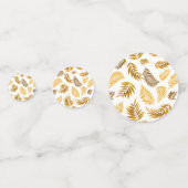 Confettis Motif Feuille tropical 22 (Devant)