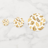 Confettis Motif Feuille tropical 22 (Derrière)