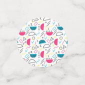Confettis Motif géométrique 5 (Petit recto)