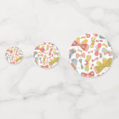 Confettis Motif papillon moderne (Derrière)