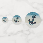 Confettis Motivationnelle Turquoise Bleu Océan Surf Vagues P (Devant)