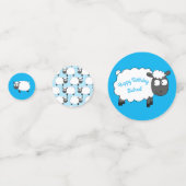 Confettis Mouton Anniversaire Soirée Caricature (Devant)