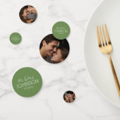 Confettis Mr & Mrs Wedding Favor - Sage Green (Groupe)