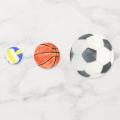 Confettis Multi Sport Balls Enfant Anniversaire Fête Athléti (Devant)