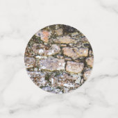Confettis Mur des ruines mayas (Petit recto)