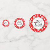 Confettis Naughty & Nice Old English Sheepdogs (Grey 1) (Devant)