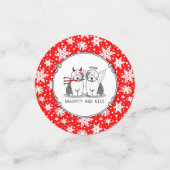 Confettis Naughty & Nice Old English Sheepdogs (Grey 1) (Petit recto)