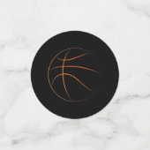 Confettis Né À Ball Basketball Thème Anniversaire (Petit recto)