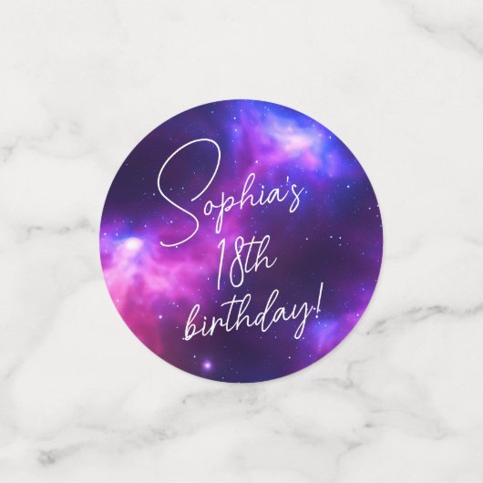 Confettis Nebula (Petit recto)