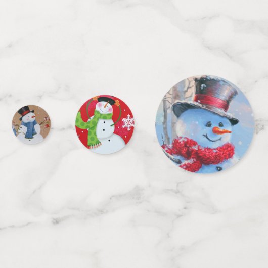 Confettis Neige (Devant)