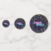Confettis Neon Purim (Derrière)