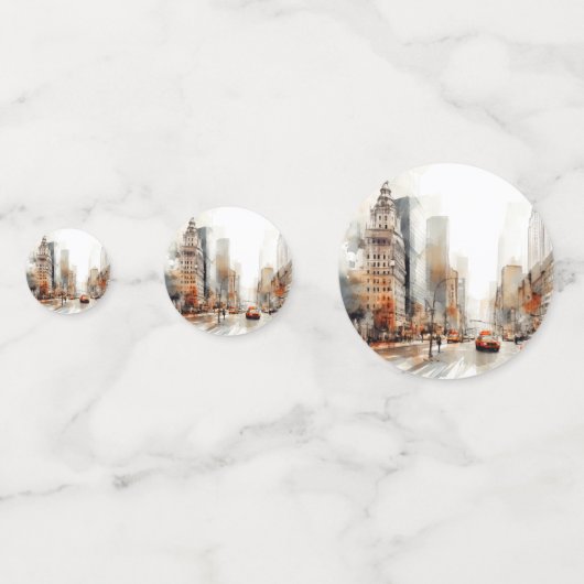 Confettis New York (Derrière)