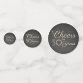 Confettis N'IMPORTE QUEL Anniversaire Cheval Faux Chalkboard (Devant)