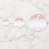 Confettis Noël de la forêt d'hiver | Rose (Derrière)