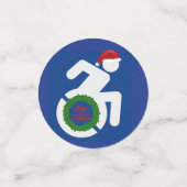 Confettis Noël Handicapé (Petit recto)