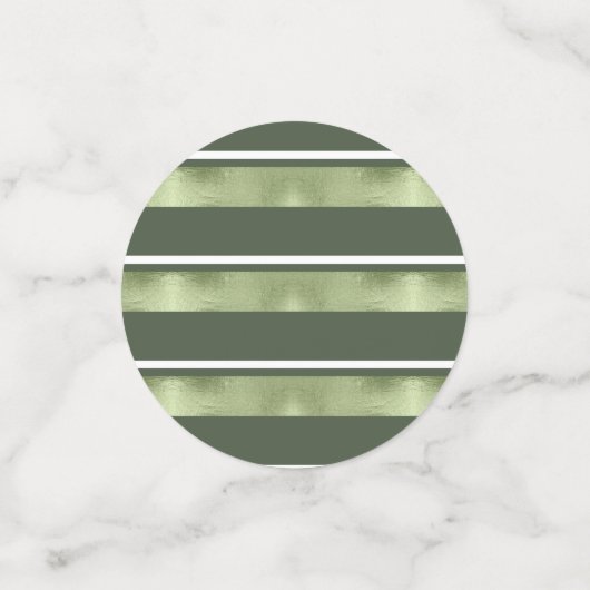 Confettis Noël Joyeux Vacances Antlers Vert ID864 (Petit recto)