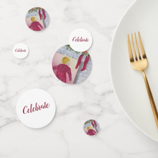 CONFETTIS NOËL MERVEILLEZ LE TABLEAU DE CHEMINÉE (Groupe)