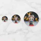 Confettis Noël SlipperyJoe nutcracker figurine ornement (Devant)