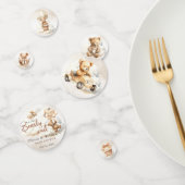 Confettis Nous pouvons attendre avant Boho Baby shower Table (Groupe)