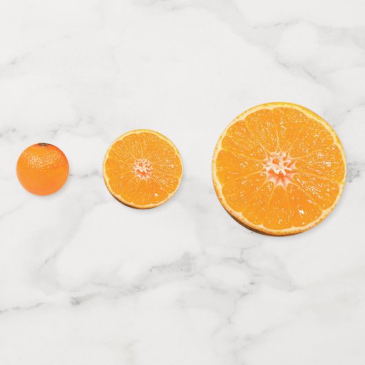 Confettis Nouvel An Fruit Orange (Derrière)