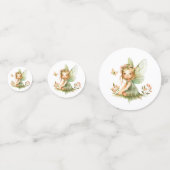 Confettis Nouvel anniversaire de la fée mignonne (Devant)