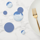 Confettis Nuages blancs floffants (Groupe)