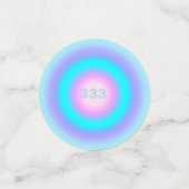 Confettis Numéros d'ange 333 - Créativité et action (Petit recto)