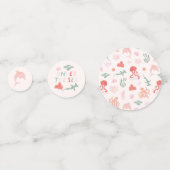 Confettis Ocean Animals Fille Anniversaire (Derrière)