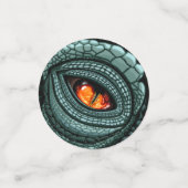Confettis Œil de prédateur reptile primal (Petit recto)