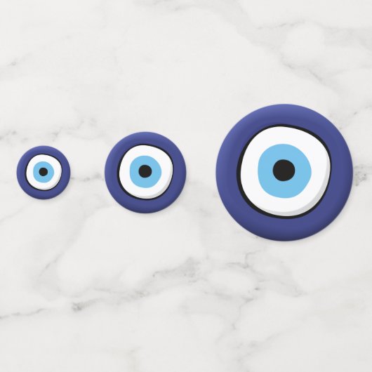 Confettis Oeil malin grec (Derrière)