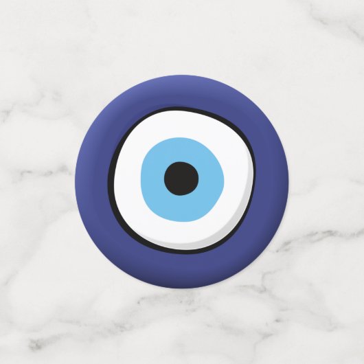 Confettis Oeil malin grec (Petit recto)