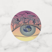 Confettis OEil sur le monde - Nature & Earth Art (Petit recto)